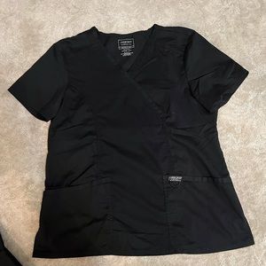 Cherokee Black Scrub Top